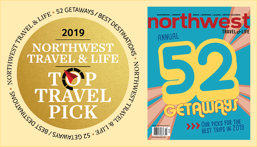 NW Travel & Life Magazine names Kitsap Peninsula a Best Trip Getaway