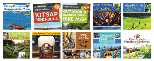 Visit Kitsap Family of brochures & guides